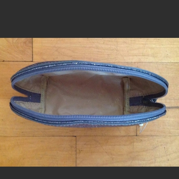 Sparkle Glam Cosmetic Bag by New York and Company In Silver - Picture 6 of 11